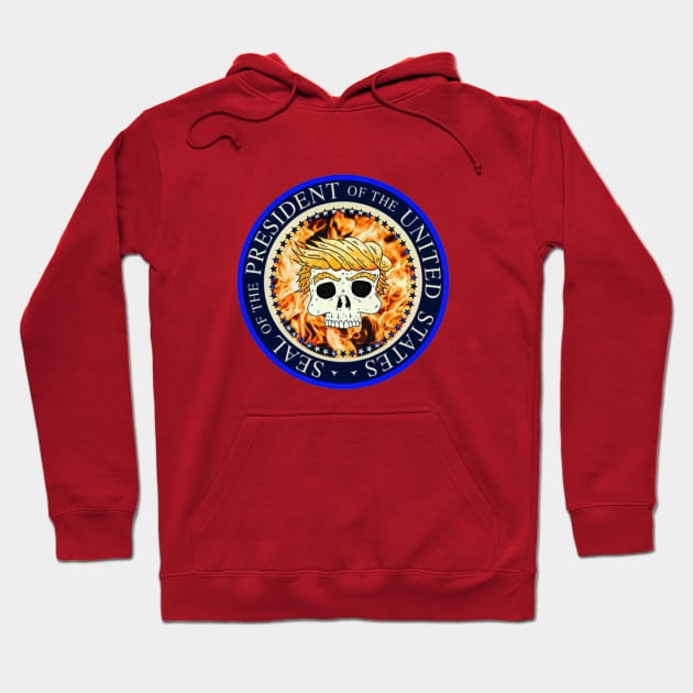 Fake Seal Of The USA Hoodie by yunnasyarina